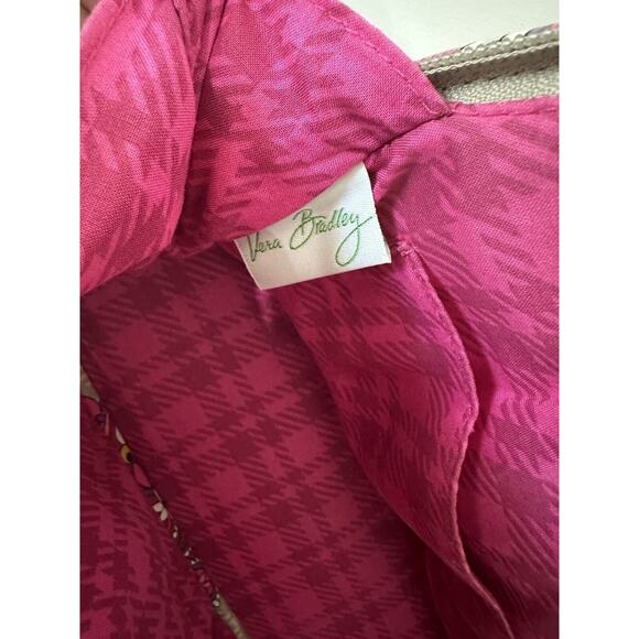 Vera Bradley Bag Paisley Meets Plaid Bowler - Picture 4 of 12